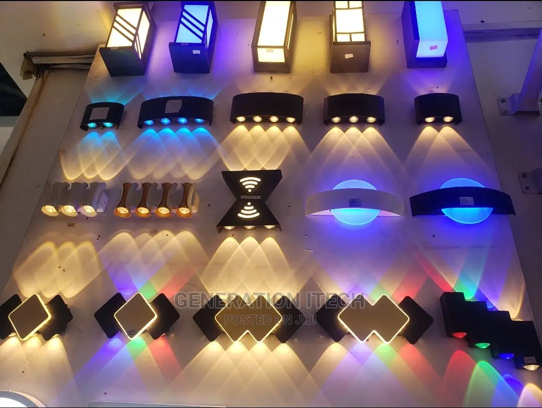 Led Wall Lamps - Multi Colour (RGB and Warm)