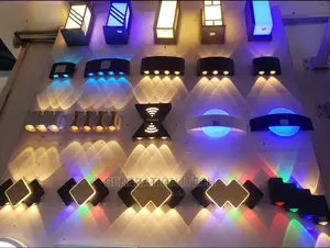 Led Wall Lamps - Multi Colour (RGB and Warm)