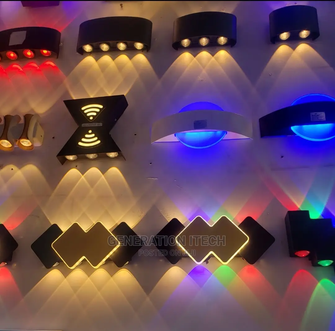 Led Wall Lamps - Multi Colour (RGB and Warm)