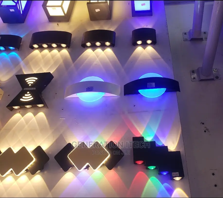 Led Wall Lamps - Multi Colour (RGB and Warm)
