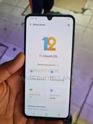 Vivo Y21 128 GB Silver