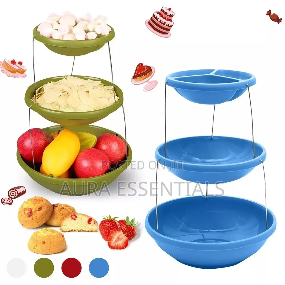 3layer Twistfold Serving Bowl/Party Bowl