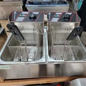 12 Litres Wngreat Double Commercial Deep Fryer
