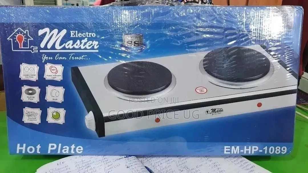 Electro Master Double Solid Hot Plate