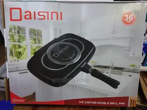 36cm Die Casting Double Grill Pan