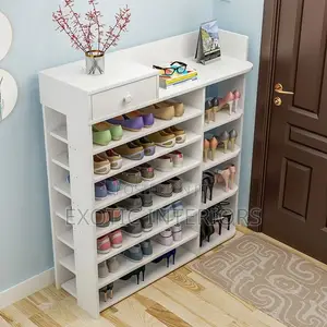 Shoe Rack Modern White Color Call