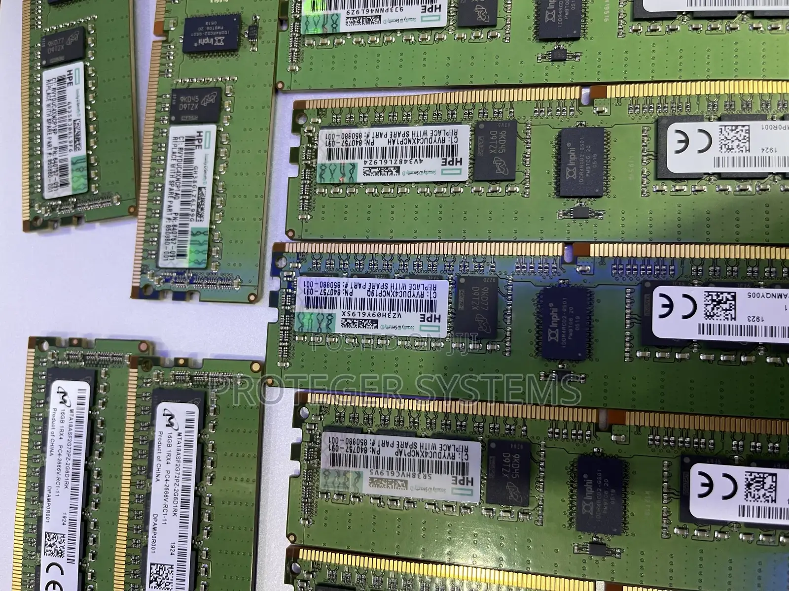 HPE 16GB 1rx4 PC4-2666V Smart Kit ECC Ram