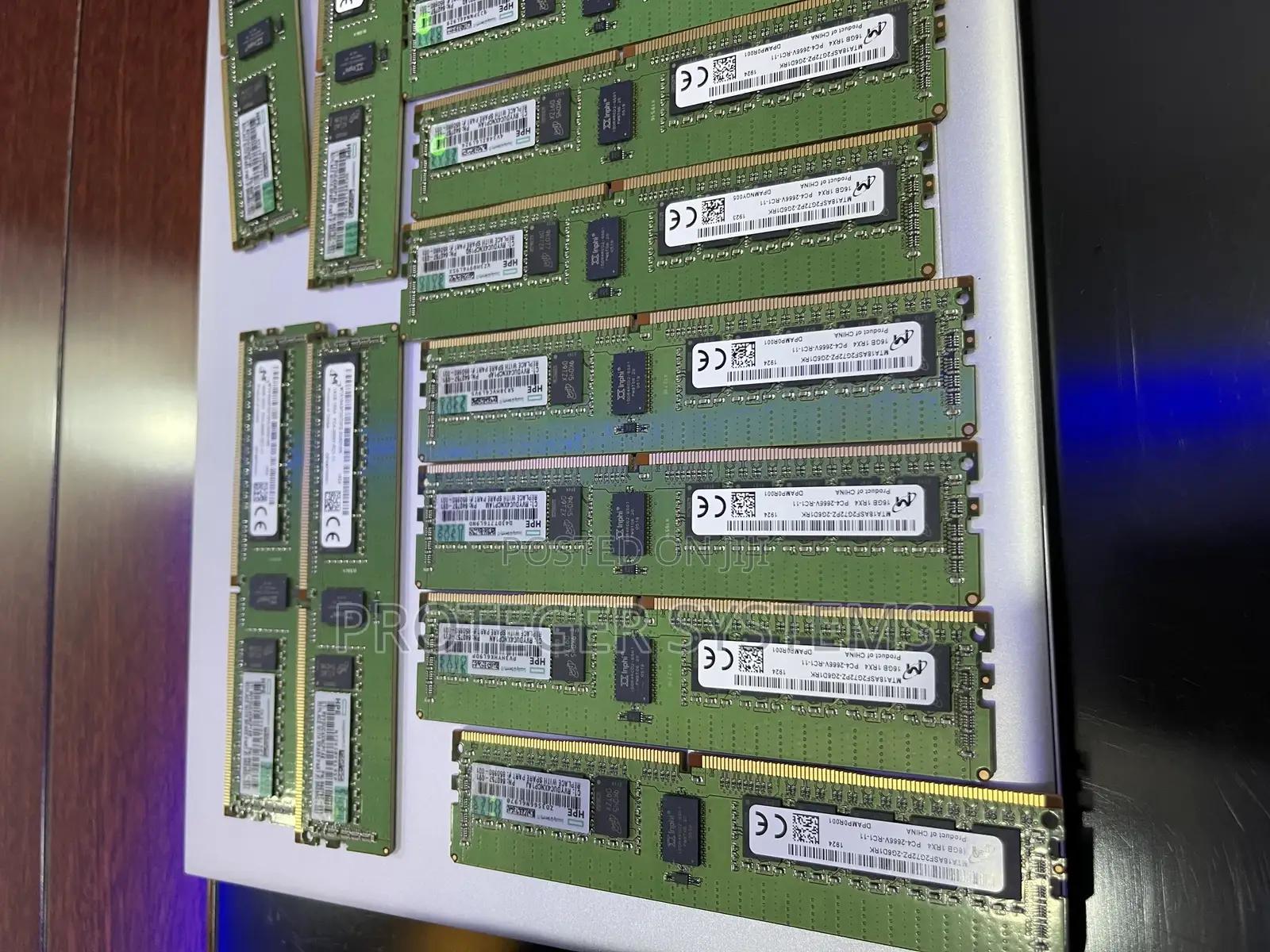 HPE 16GB 1rx4 PC4-2666V Smart Kit ECC Ram