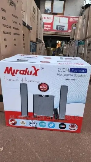 Miralux 2.1ch Multimedia Bluetooth Speakers || MHT-301BT