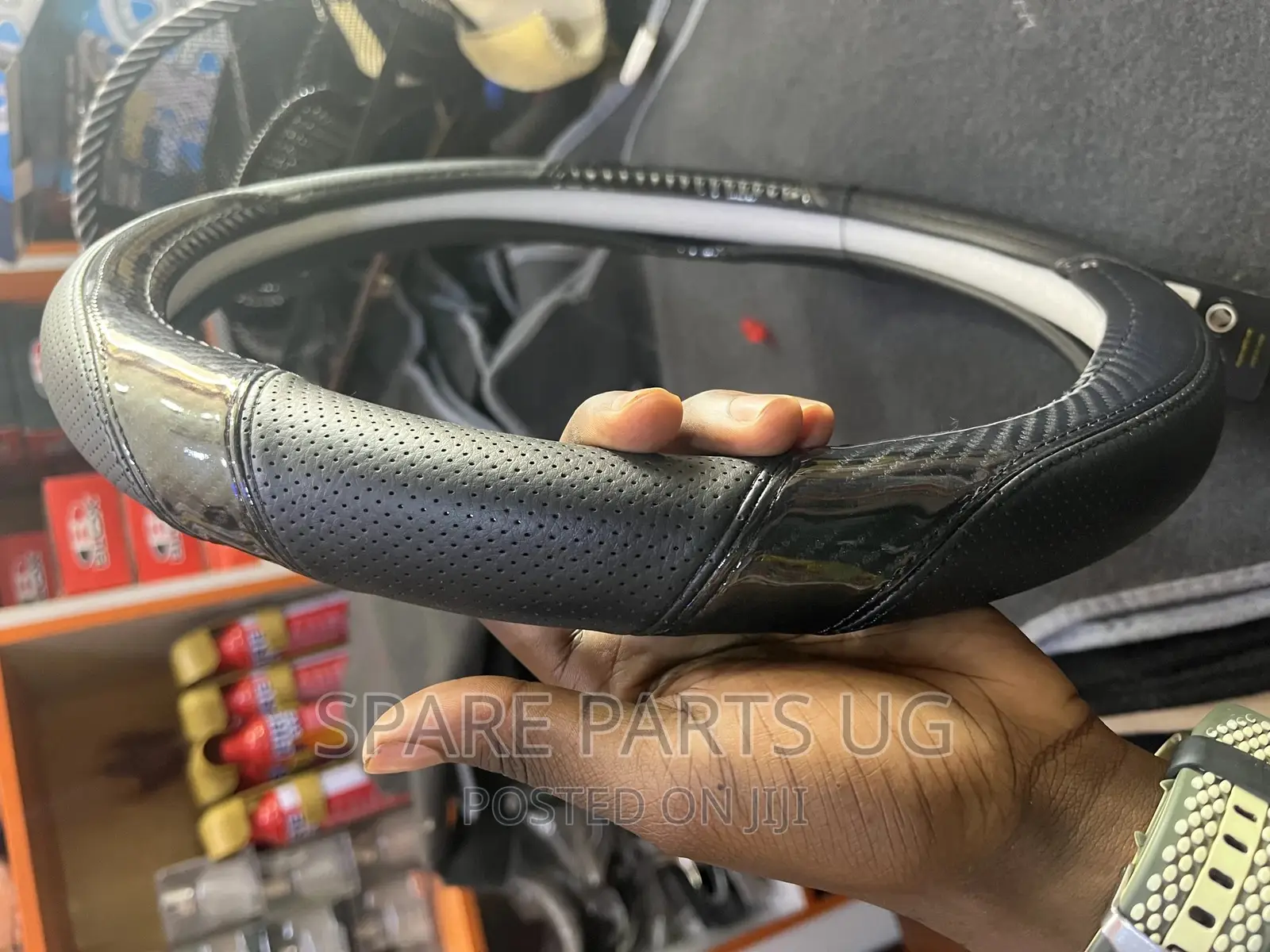 Original Leather Steering Wheel Cover