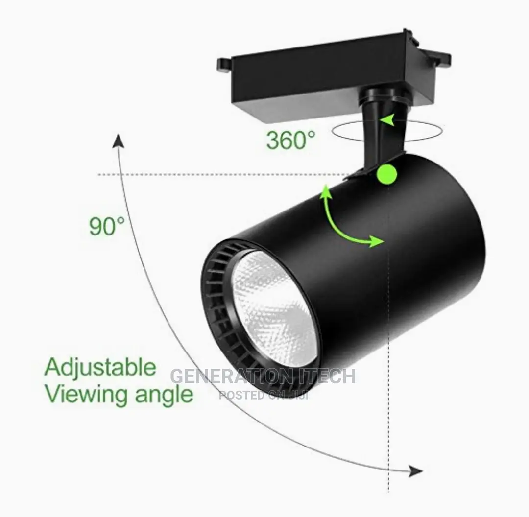 Led Track Ceiling Spot Light - 30 Watts -- Metal