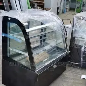 Pastry/Cake Curved Display Chiller/Freezer || MEDIUM CABINET