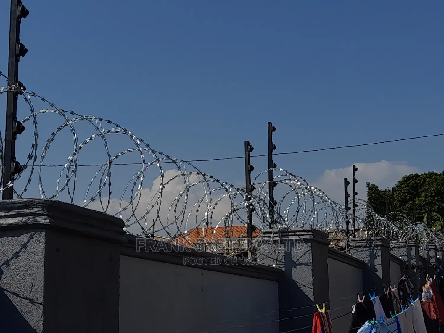 Electronic Security Fence