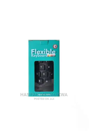 Flexible Full-Sized Keyboard- Black