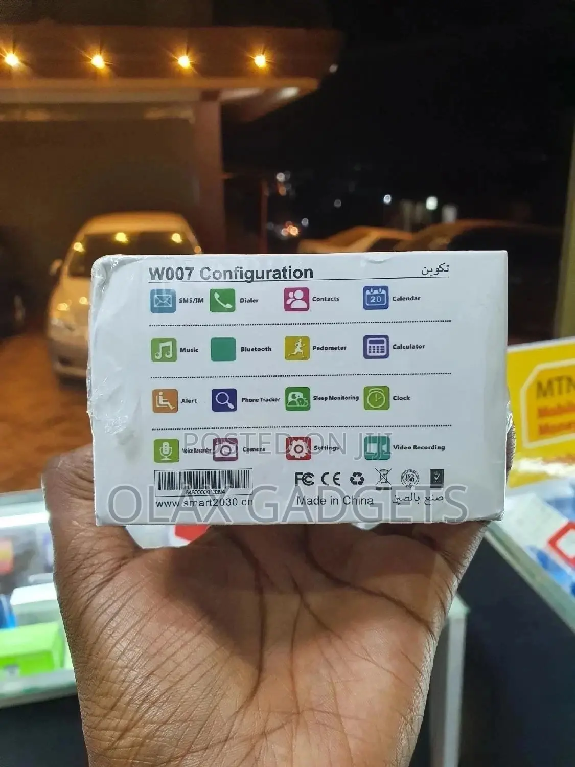Smart2030 Simcard Calling and Bluetooth Smart Watch
