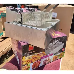 12 Litres Double Tank Hoffmans Deep Fryer.