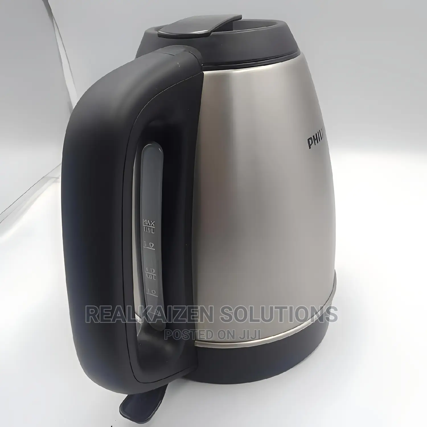 PHILIPS 1.5L Brushed Metal Rust Resistant Kettle 2200W