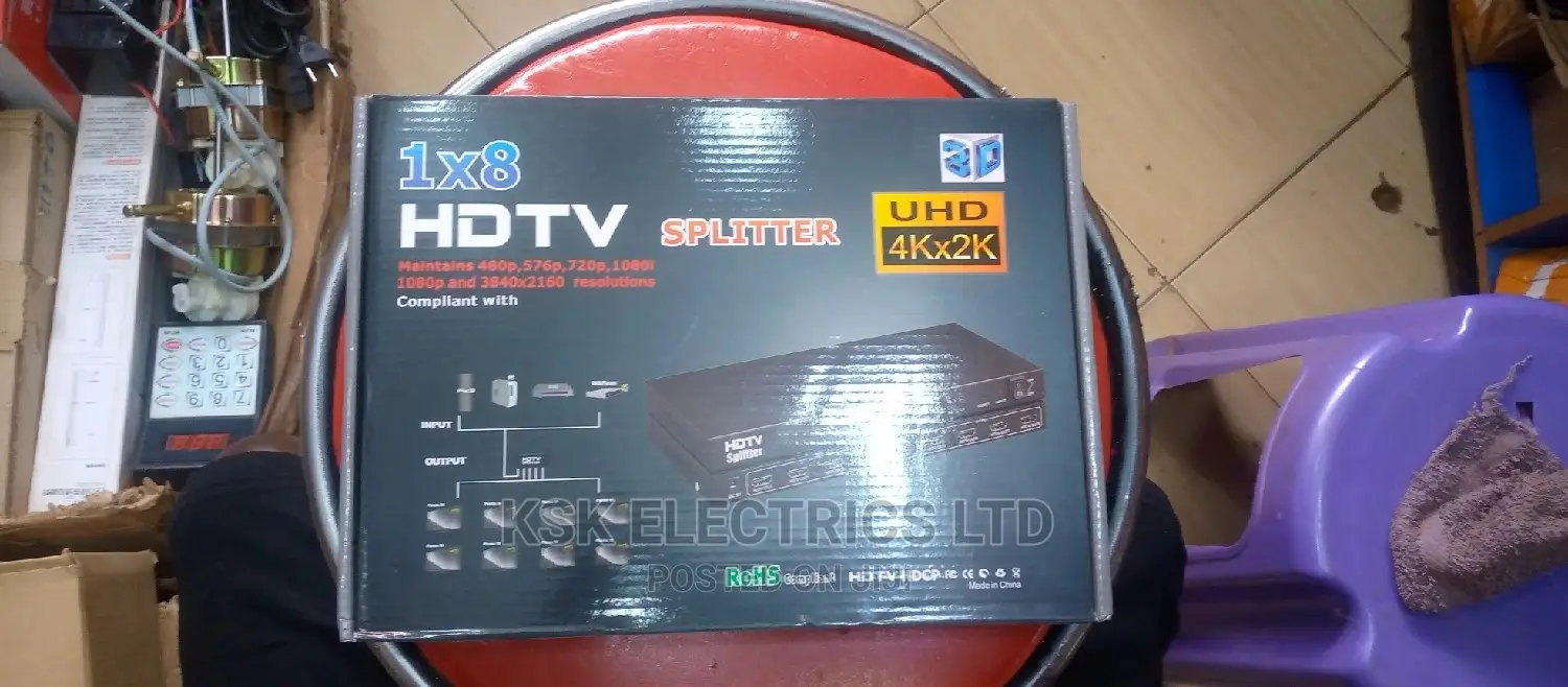 1X8 HDTV Splitter
