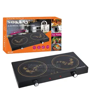 Sokany Double Induction Cooker With Touch Control Panel