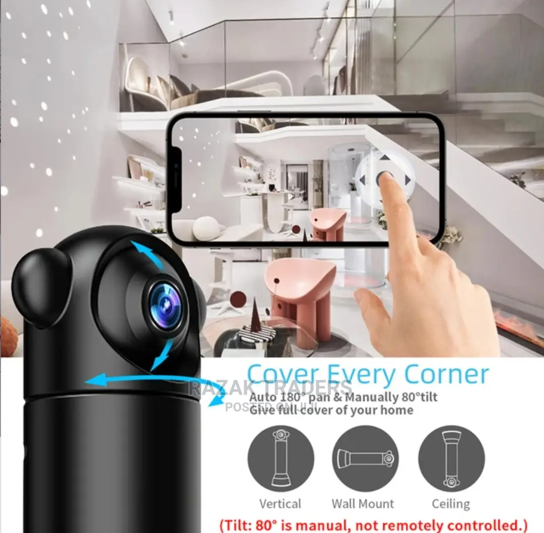 Wireless USB Security Camera 1080P HD Motion Detection