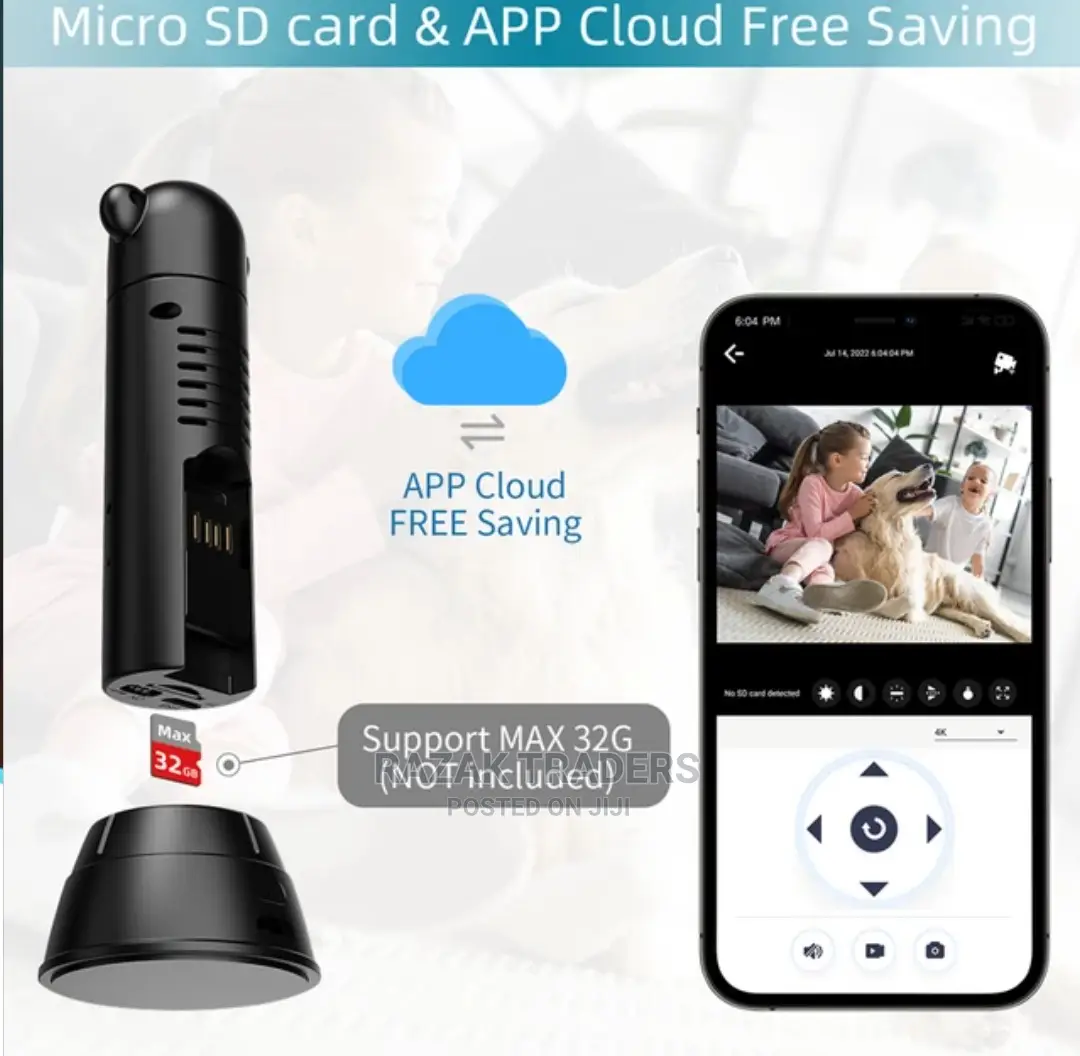 Wireless USB Security Camera 1080P HD Motion Detection