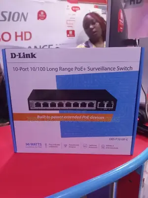 8 Port Switch Long Range POE