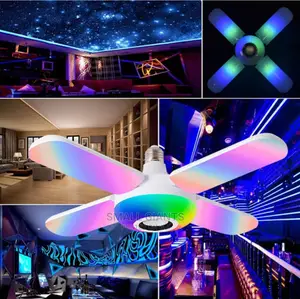 Led Light Bluetooth Music Speaker Lamp