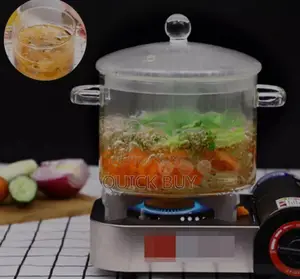 Glass Cooking Pot