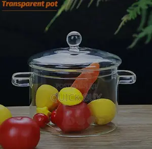 Glass Cooking Pot