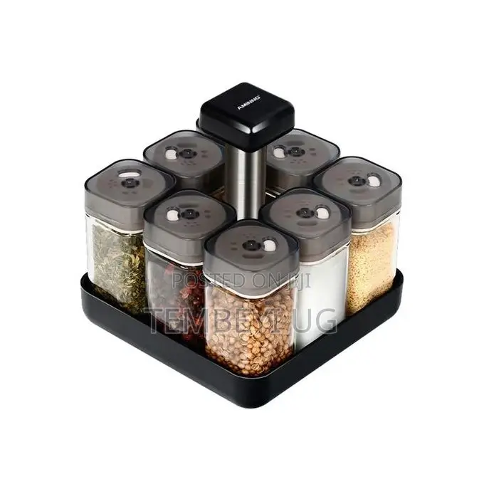 9 Piece Rotating Spice Rack
