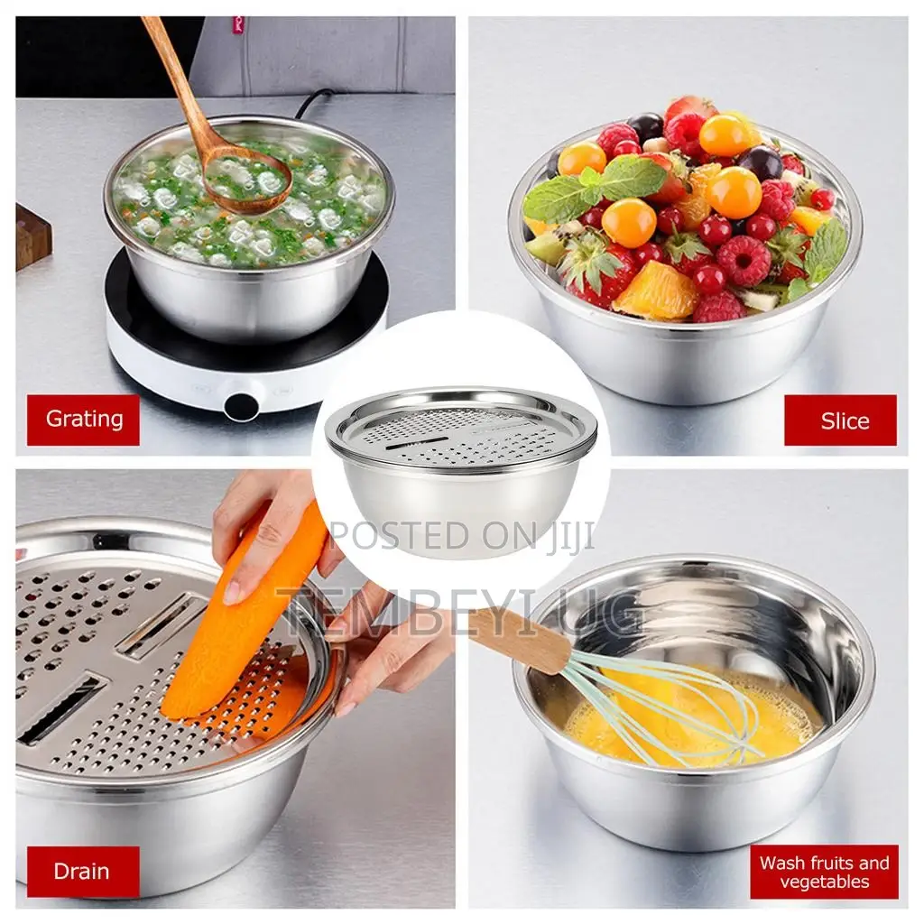 3 in 1 Mixing Bowl, Colander and Sieve