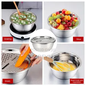 3 in 1 Mixing Bowl, Colander and Sieve
