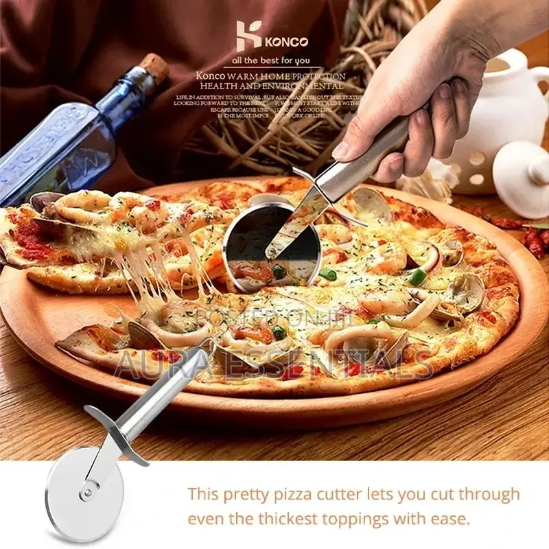 Stainless Steel Pizza Wheel Cutter
