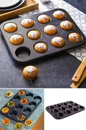 12 Hole Cake Baking Tray