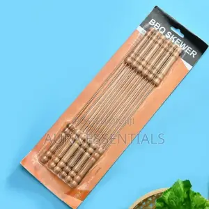 Wooden Handle Roasting BBQ Skewers