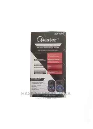 Master Speaker With Digital Player and Microphone