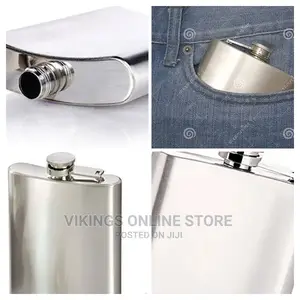 Stainless Steel Hip Flask.