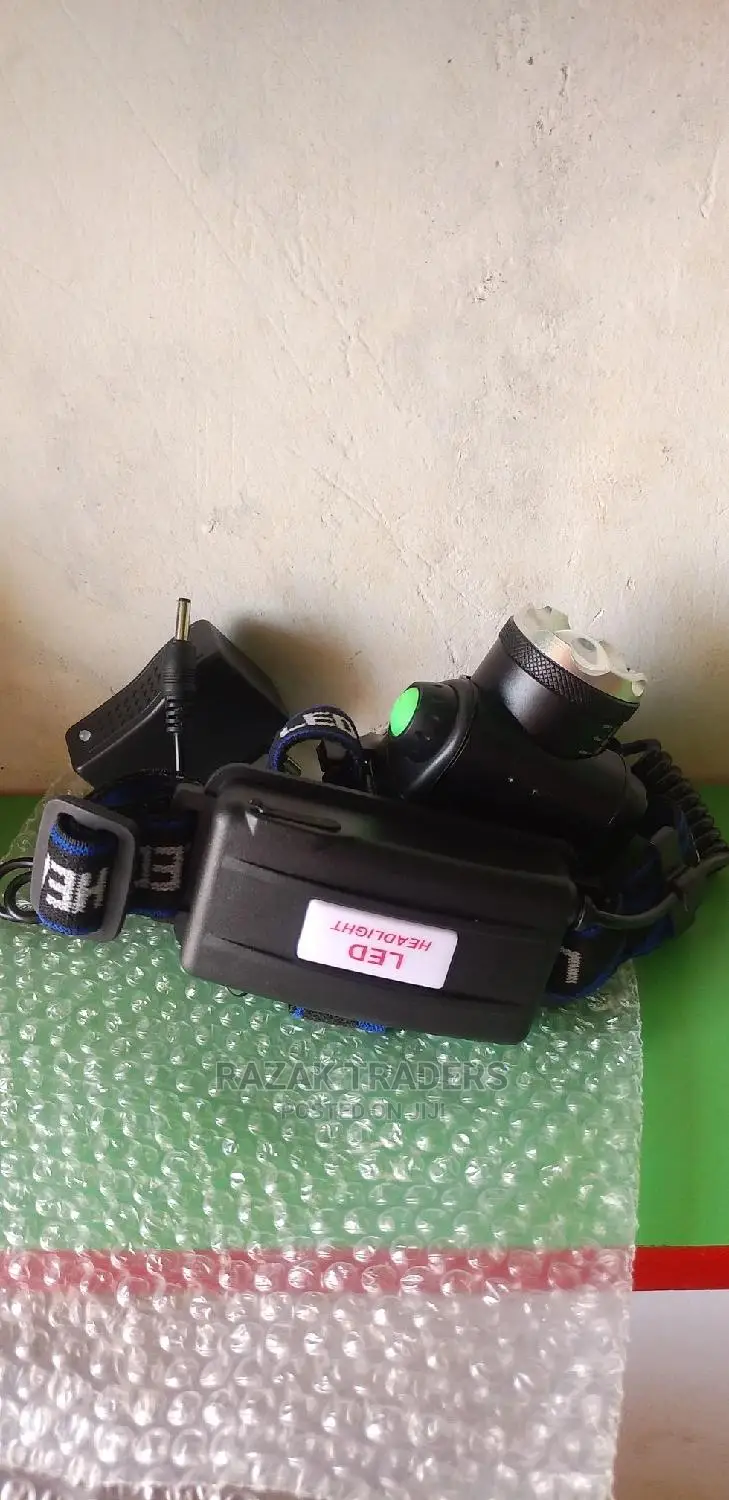 Flashlight LED Rechargeable Headlight