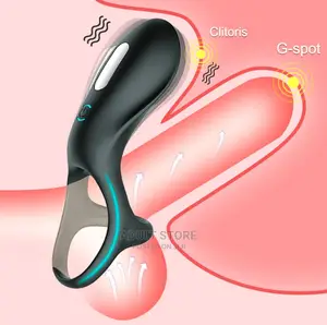 Penis Cock Ring Vibrator Clitoris Gspot Vagina Pussy Orgasm
