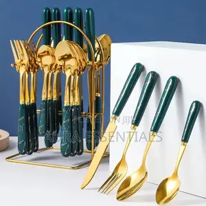 Cutlery Set Folks, Spoons With Stand