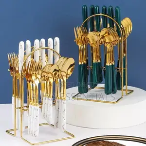 Cutlery Set Folks, Spoons With Stand
