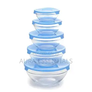 5pcs Glass Bowl Set