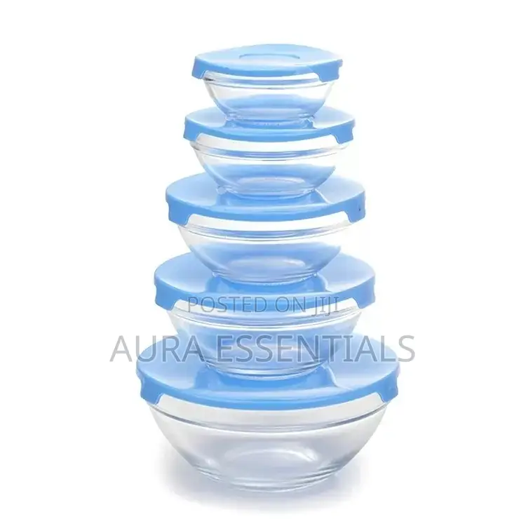 5pcs Glass Bowl Set
