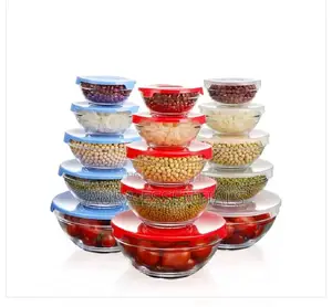 5pcs Glass Bowl Set