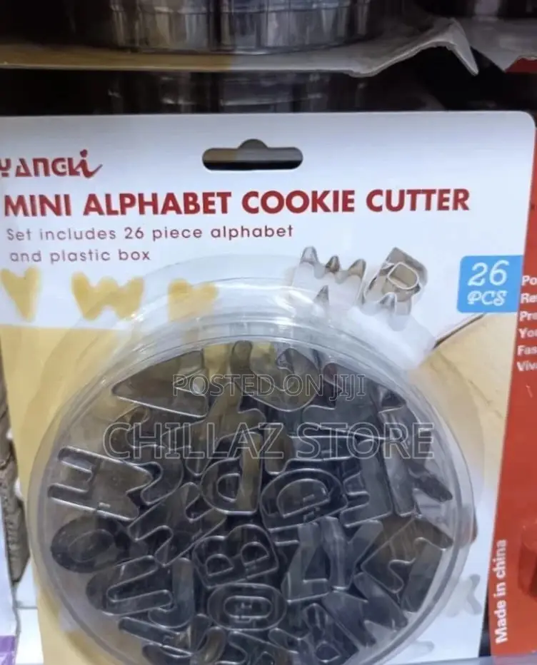 Alphabet Cookie Cutter