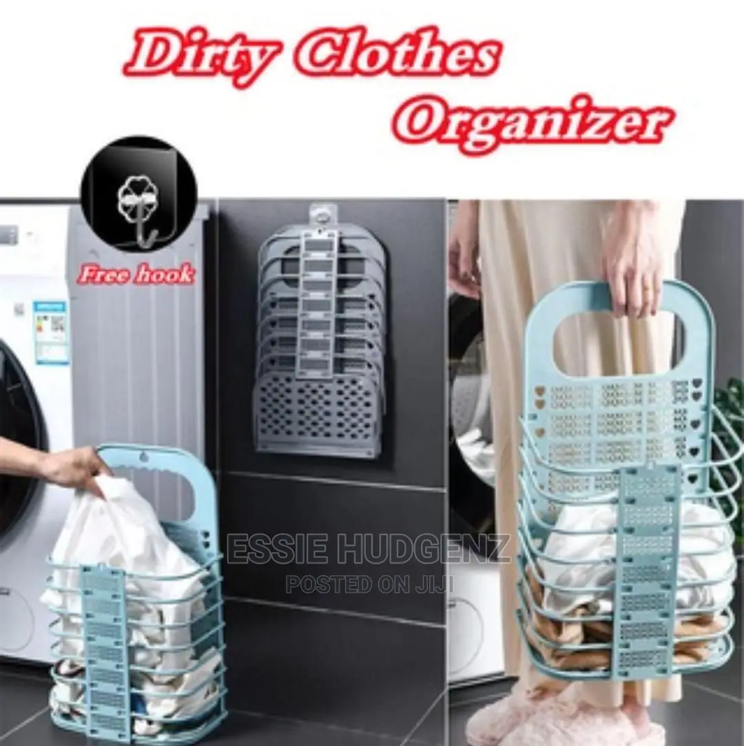 Clothes Hanger Basket (Foldable)