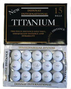 Golf Balls 15 DONNAY INTERNATIONAL Titanium Pro One
