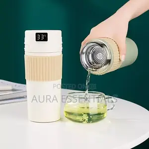 Smart Thermos Temperature Display Bottle