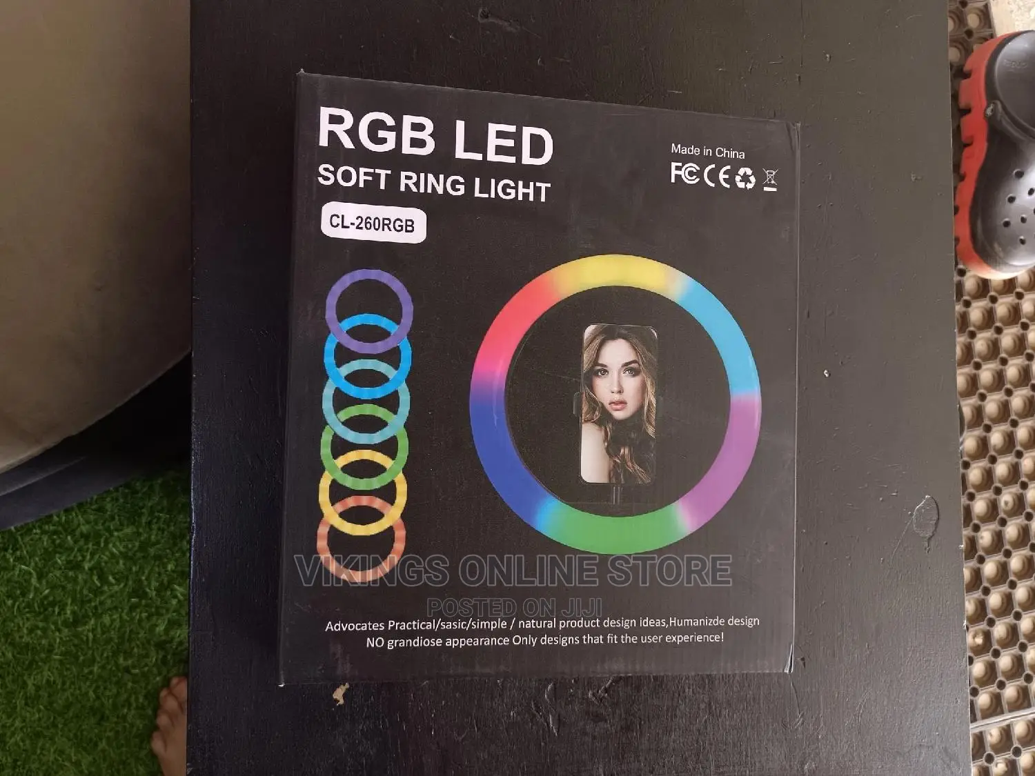 10" Inch Colored Led Soft Ring Light