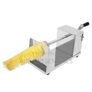 Manual Potato Curly Fry Cutter/Spiral Potato Slicer